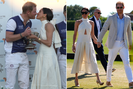 La garde-robe blanche éthérée de Meghan Markle