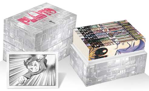 Un coffret pour le manga Pluto de Naoki Urasawa, daté en France