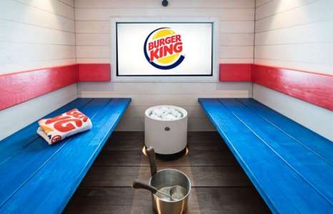 Finlande : Dans ce burger King, on peut manger dans un sauna mais pas que…