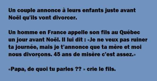 Blague Drole Apres 45 Ans De Mariage Ce Couple Veut Divorcer Sur Buzz Insolite Et Culture