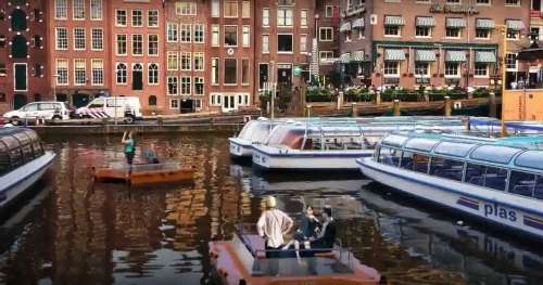 En 2017, la ville d’Amsterdam accueillera les premiers bateaux autonomes d’Europe