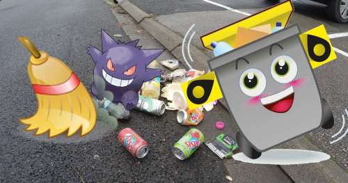 Pendant que d’autres courent après les Pokémon, partez à la chasse aux déchets