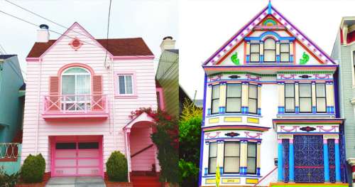 Admirez les superbes maisons colorées de San Francisco
