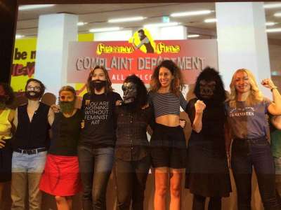 La Barbe et les Guerrilla Girls, chiennes de garde