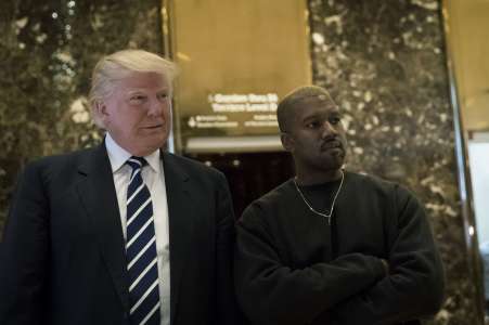 À peine sorti de l'hôpital, Kanye West s'affiche avec Donald Trump