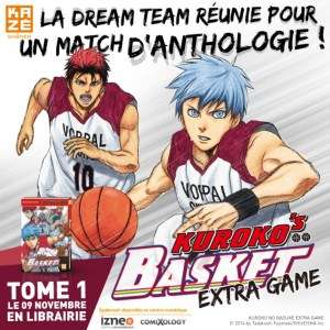 Kazé Manga : Kuroko’s Basket Extra Game arrive !