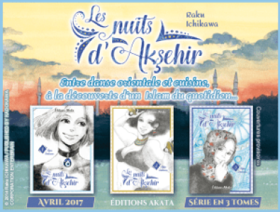 Le manga en 3 tomes Les Nuits d’Aksehir arrive chez Akata en avril