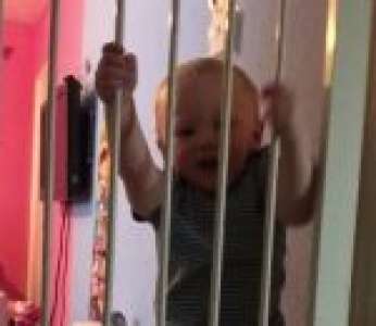 Un bébé de 21 mois franchit une double barrière de sécurité en l'escaladant