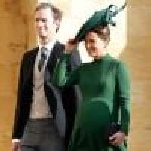 Pippa Middleton : Si chic et très enceinte au mariage de la princesse Eugenie