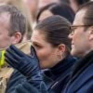 Victoria de Suède en larmes, un an après l'attentat au camion-bélier à Stockholm