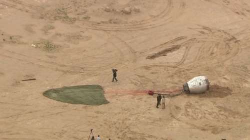 Une étrange «capsule spatiale» trouvée dans le désert de l’Arizona