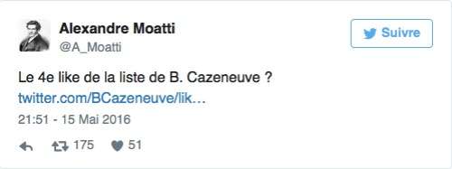 Insolite : quand Bernard Cazeneuve aime un tweet de fessée érotique…