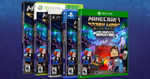 Minecraft: Story Mode – The Complete Adventure : disponible en magasin !