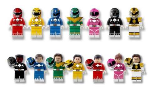 Power Rangers : un set LEGO soumis au vote des internautes