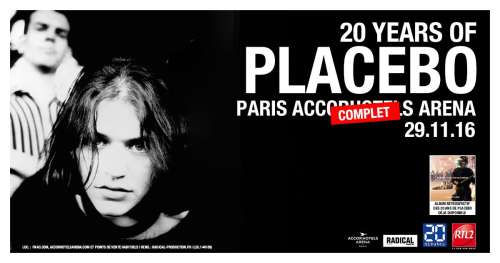 La tournée d’anniversaire des 20 ans de Placebo