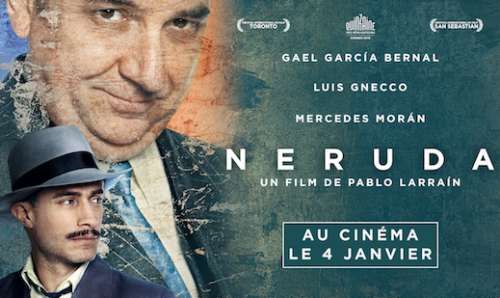 Neruda: Gael Garcia Bernal nous parle d’Oscar Peluchonneau.