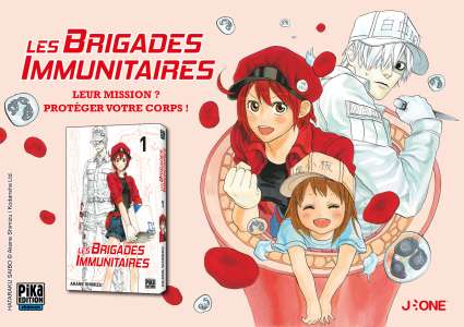 Les brigades immunitaires : le manga qui vous emmène à la rencontre du corps humain !