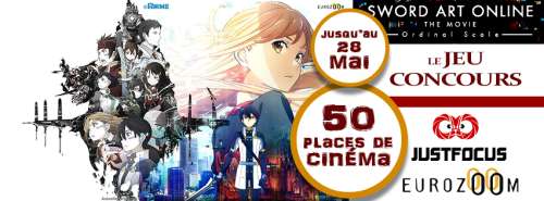 Concours Sword Art Online : 50 places de cinéma à gagner !