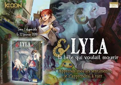 Lyla et la bête qui voulait mourir sont en cavale chez Ki-oon !