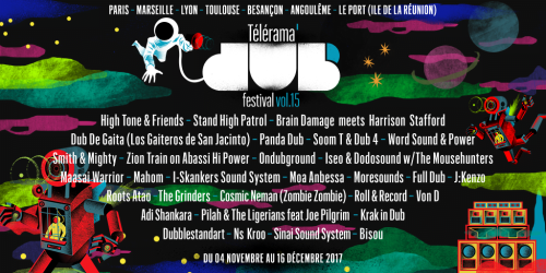 Télérama Dub Festival : une line-up de dingue pour la 15ème édition