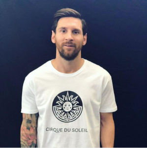 Cirque du Soleil x Lionel Messi : tournée 2019