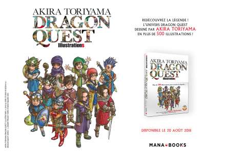 Akira Toriyama Dragon Quest Illustrations chez Mana Books