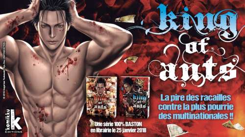 King of ants chez Komikku