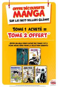 Glénat manga lance une offre découverte