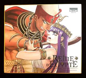 Un shikishi reine d'Egypte chez Ki-oon