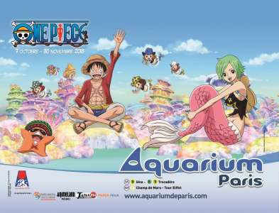 One Piece à l'Aquarium de Paris