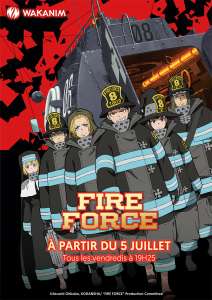 Fire Force sur Wakanim et ADN