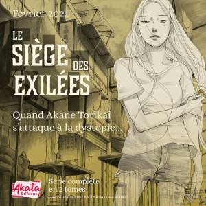 Le Siège des Exilées chez Akata