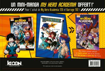 Un mini-tome My Hero Academia a découvrir en offre spéciale !