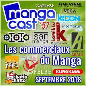 Mangacast N°57: Les commerciaux du Manga
