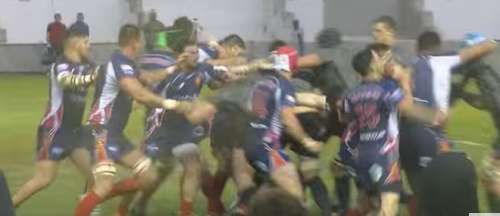 Bagarre au rugby : Marine Nationale vs Royal Navy