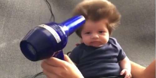 Le bébé à la coupe Chewbacca !