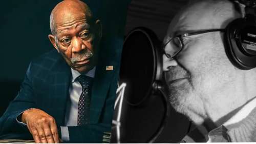 Morgan Freeman rend hommage à sa voix française, Benoît Allemane