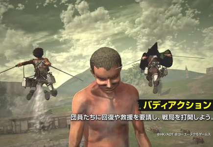 Le jeu Shingeki no Kyojin 2 (A.O.T. 2), en Gameplay Vidéo