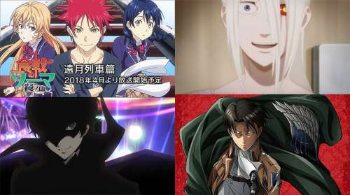 Top 10 des Animes les plus attendus du Printemps 2018 auprès des Otaku japonais