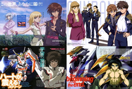 [NHK] Top 10 des meilleurs animes Gundam auprès des japonais