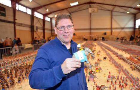 Isère : record du monde de mise en scène Playmobil