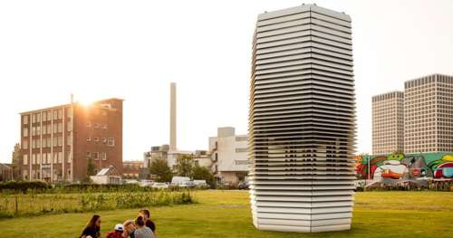 Après Rotterdam et Pékin, ce purificateur d’air géant pourrait être installé à Paris