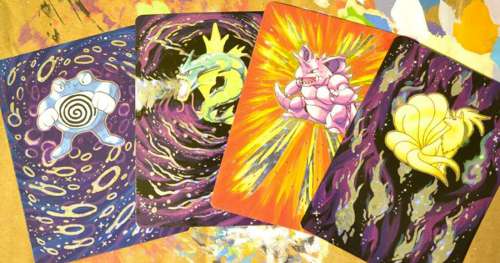 Cette artiste transforme les cartes Pokémon en véritables œuvres d’art