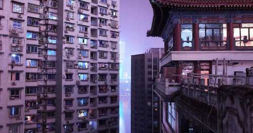Marilyn capture l’atmosphère mystérieuse des villes chinoises en pleine nuit