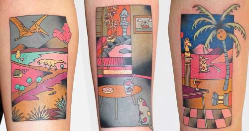 Ce Français réalise de superbes tatouages inspirés de l’art japonais