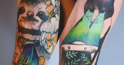 Ces tatouages d’animaux ultra originaux sont tout simplement sublimes