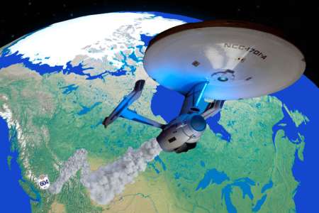 Les cendres d’un fan de “Star Trek” de Vancouver partent dans l’espace