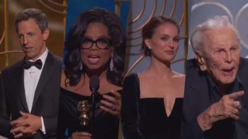 Le discours d'Oprah, le tacle de Natalie Portman... les meilleurs moments des Golden Globes 2018