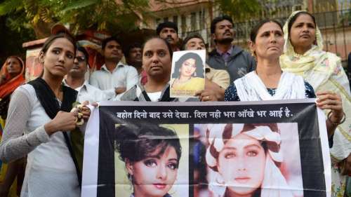 Les adieux bouleversants de l'Inde à Sridevi, star de Bollywood