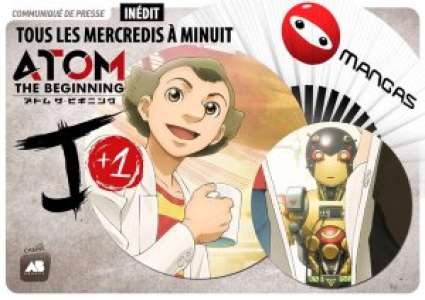 La série Atom The Beginning sur la chaîne Mangas tous les mercredis
